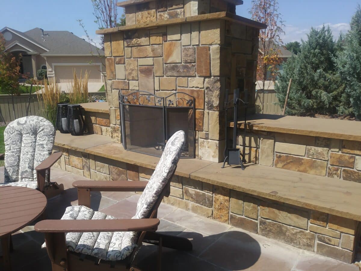 Outdoor Fireplace Fort Collins CO Outdoor Electric & Wood Burning