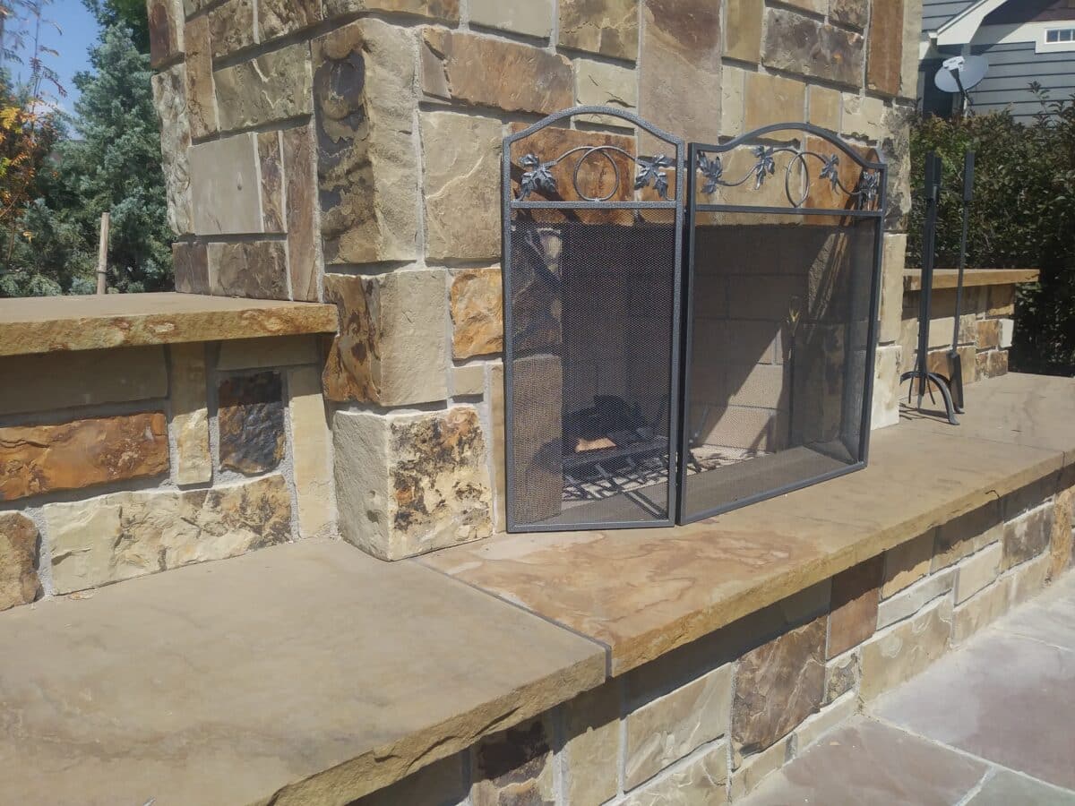 Outdoor Fireplace Fort Collins CO Outdoor Electric & Wood Burning