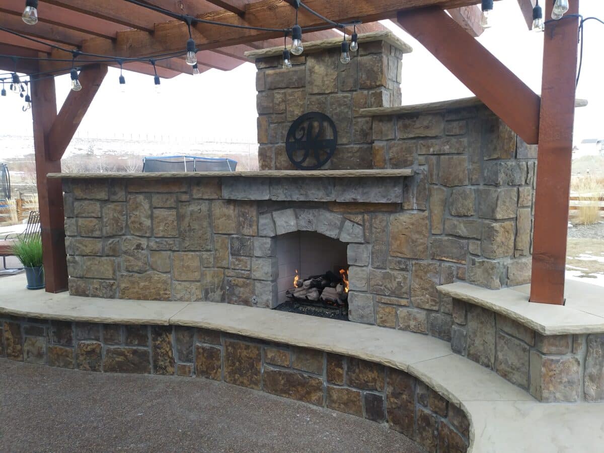 Outdoor Fireplace Fort Collins CO Outdoor Electric & Wood Burning